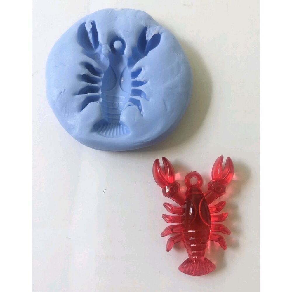 Lobster Silicone Mold Mould Crafts Jewelry Pendant Earrings New